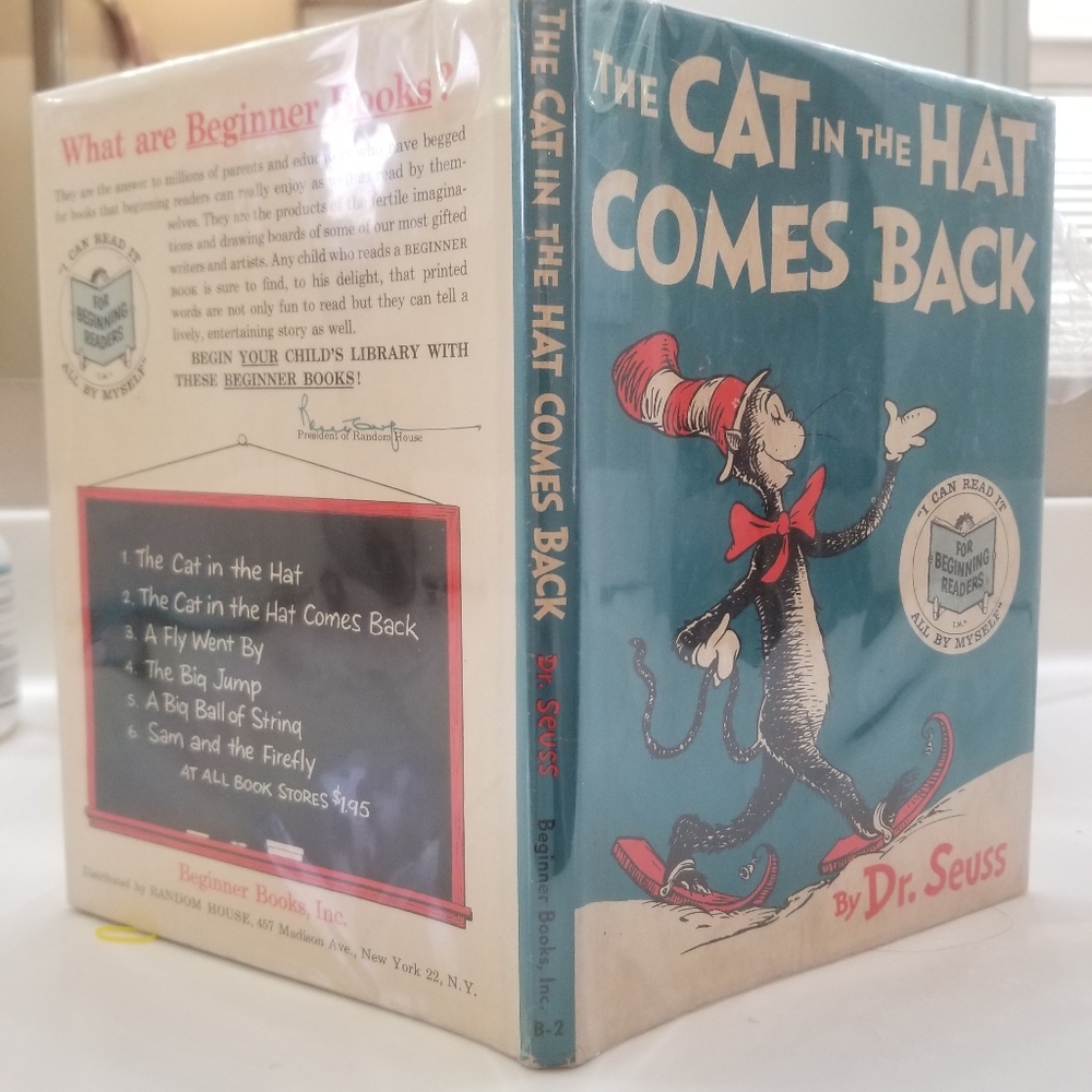 Dr. Seuss Vtg 1958 The Cat in the Hat Comes Back …